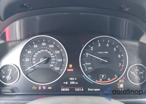 2017 BMW 320I из США, поврежденный, VIN WBA8E1G37HNU16231